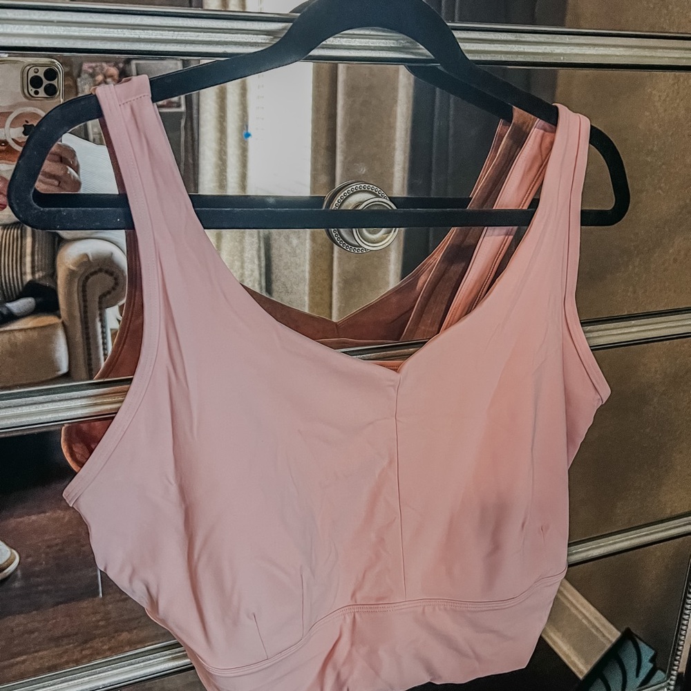 Duluth Trading Co Pink Sports Bra